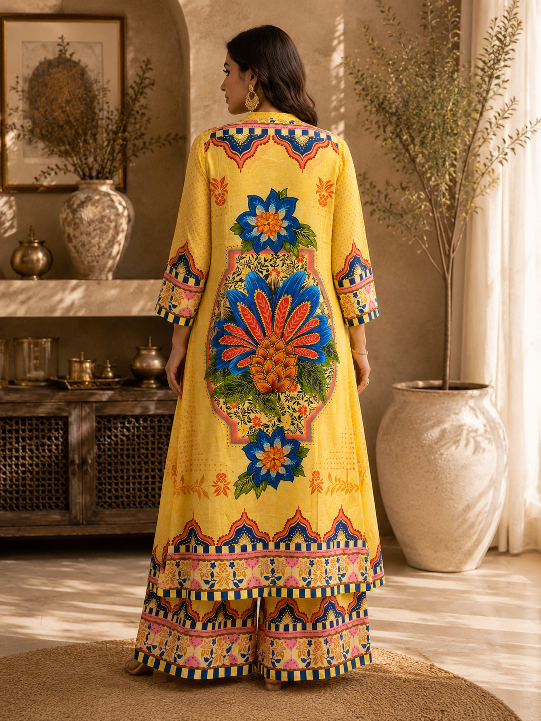 Sunshine Bloom Shrug Coord Set