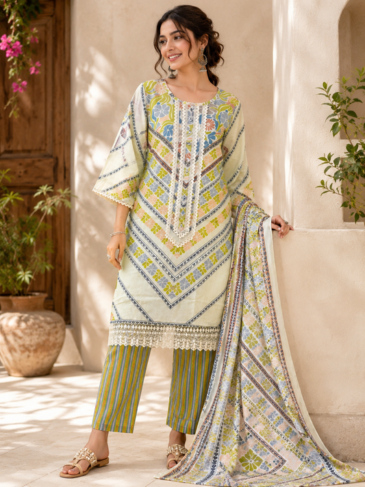 Garden Bloom Kurta Set