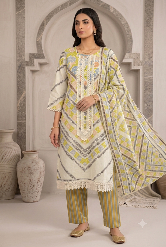 Garden Bloom Kurta Set